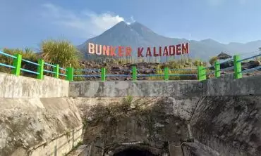 Wisata Sambil Melihat Bekas Erupsi Gunung Merapi di Bunker Kaliadem