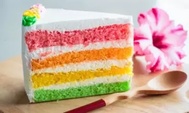 Resep Bolu Pelangi Camilan Enak saat Santai