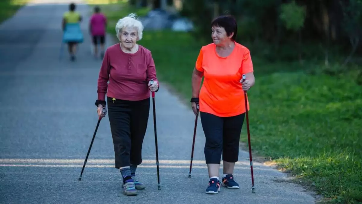 Ilustrasi jalan kaki