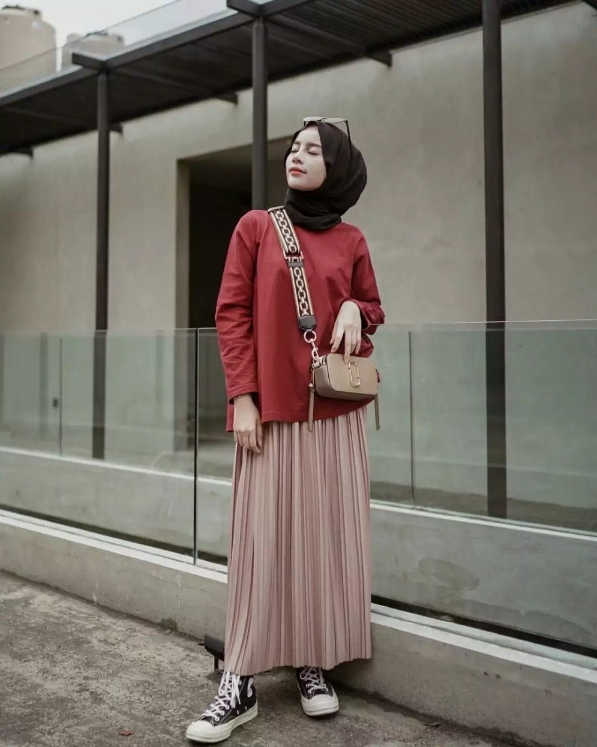 kemeja-skirt