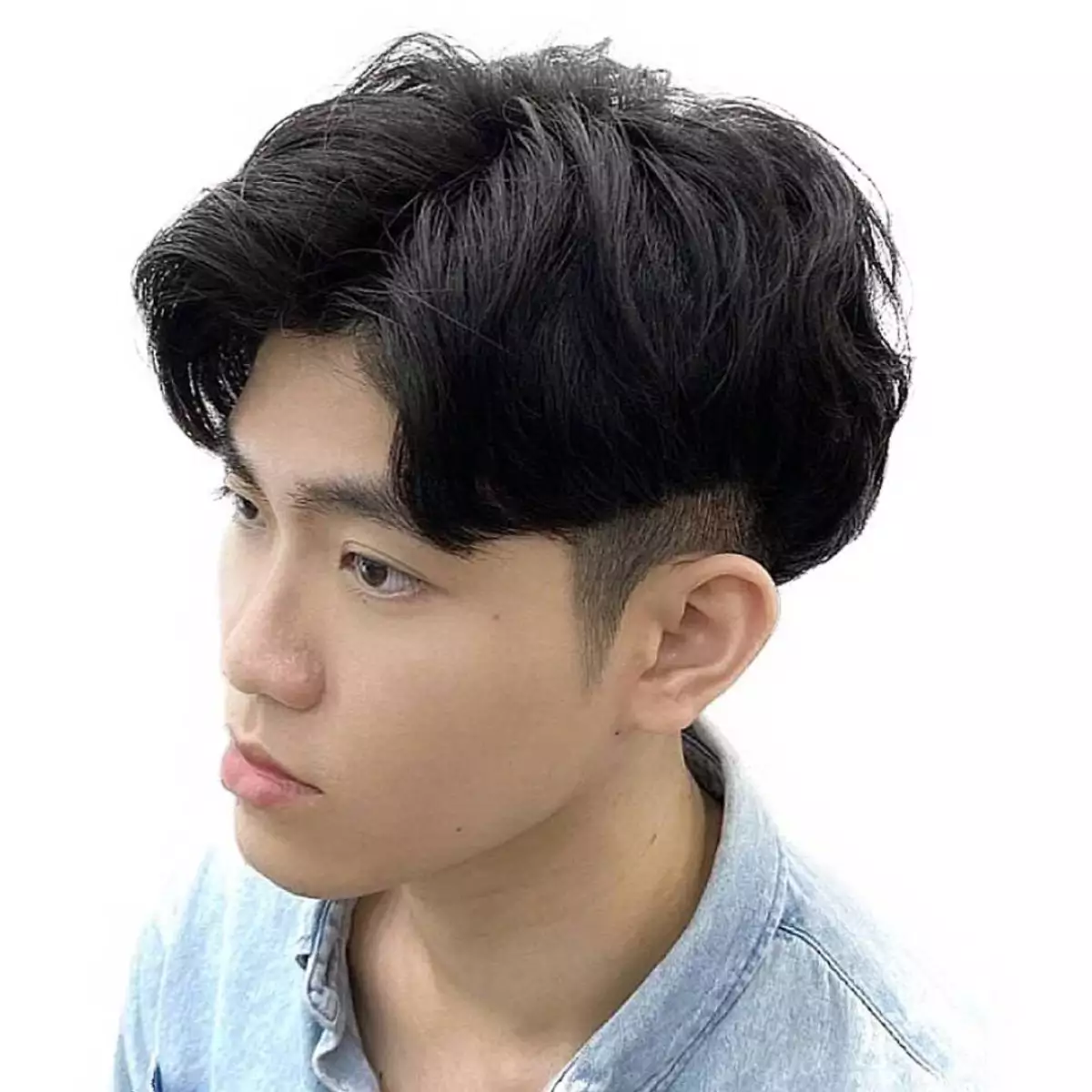 model-rambut-Two-Block-with-Wavy-Hair