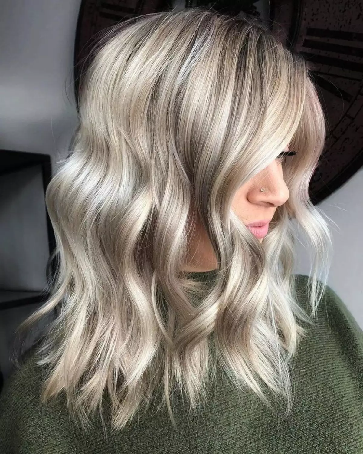 Ashy Grey Blonde