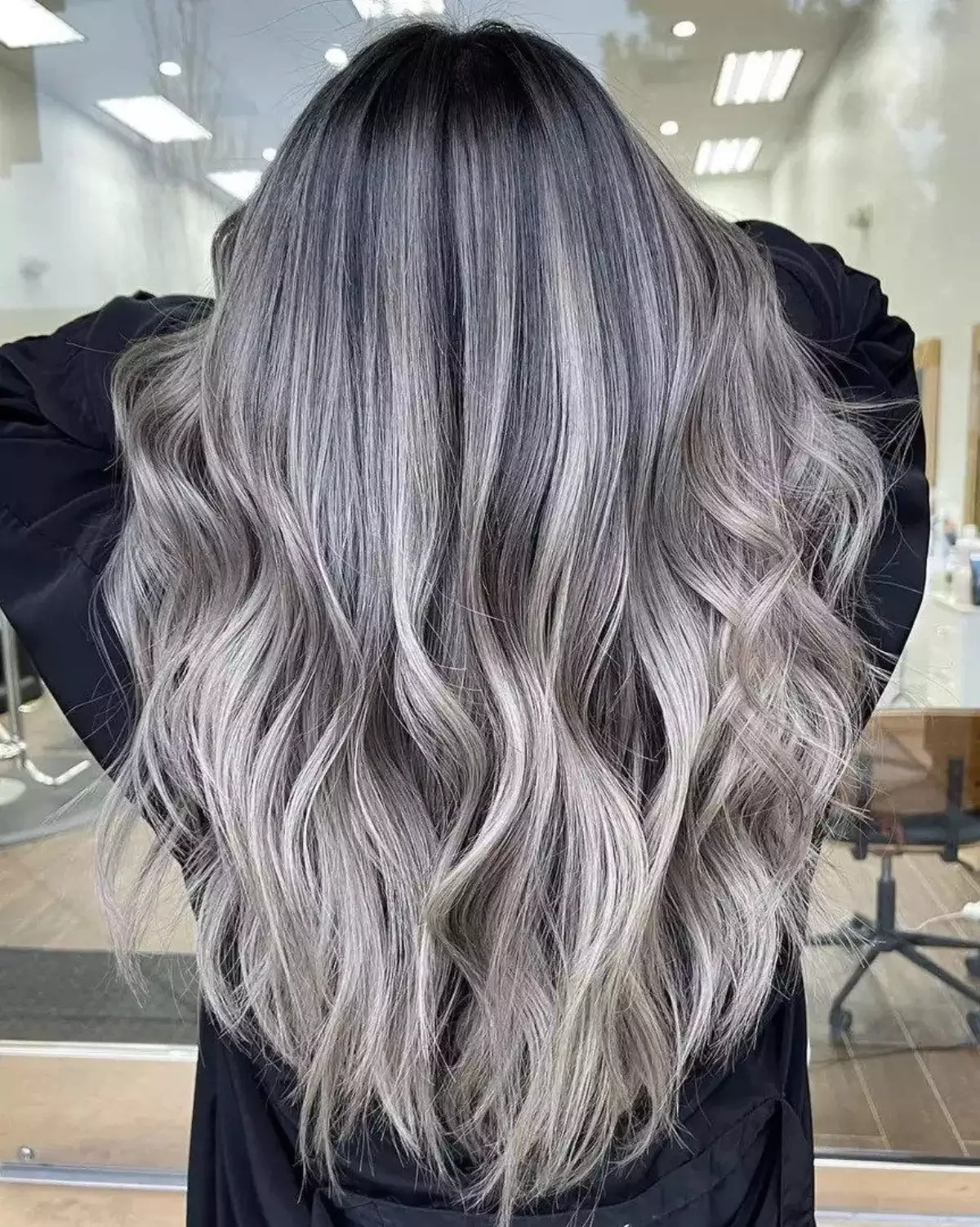 Ashy Grey Silver