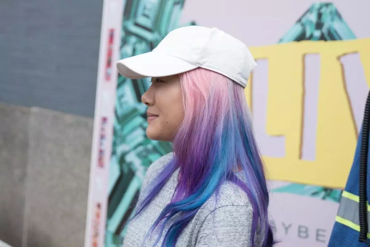 Unicorn Hair Pink Mint