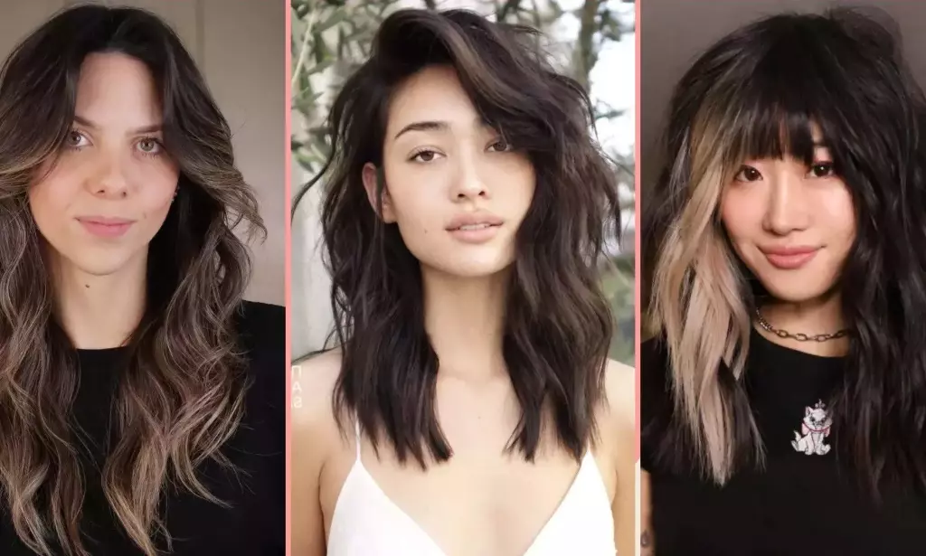 6 Gaya Rambut Wanita Wolf Cut Untuk Rambut Medium & Panjang