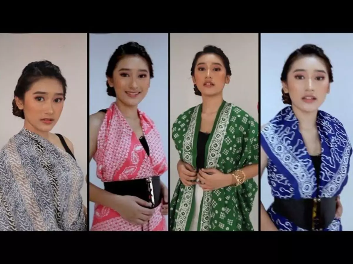 kreasi jumpsuit kain batik tanpa jahit kreasi jumpsuit kain batik tanpa jahit