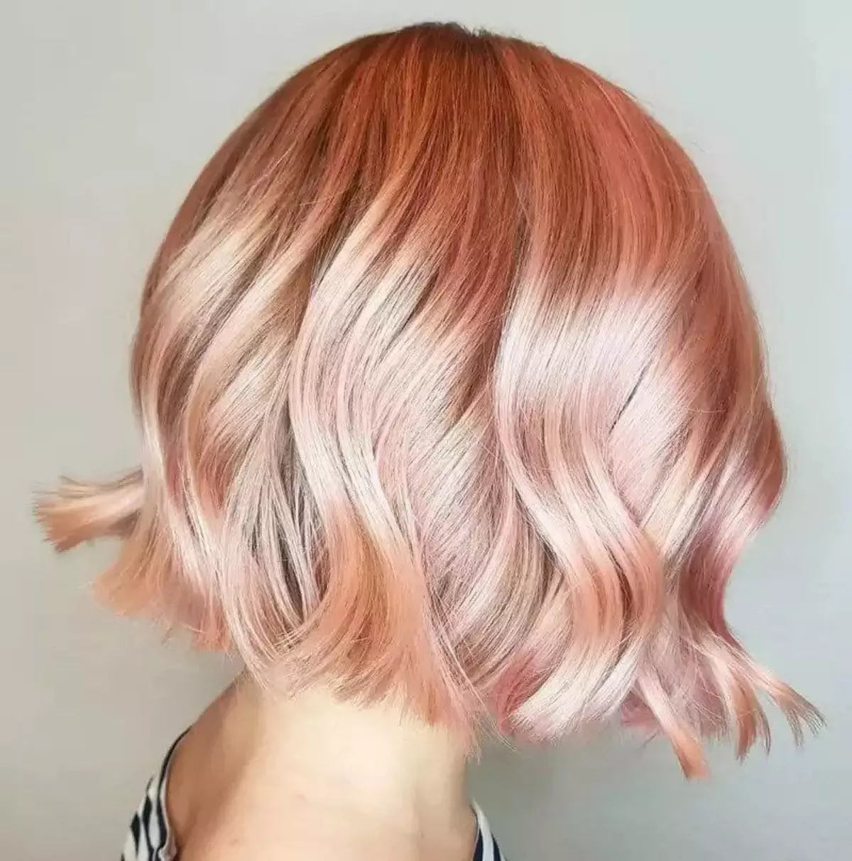 warna rambut rose gold salah satu variasi warna rambut merah