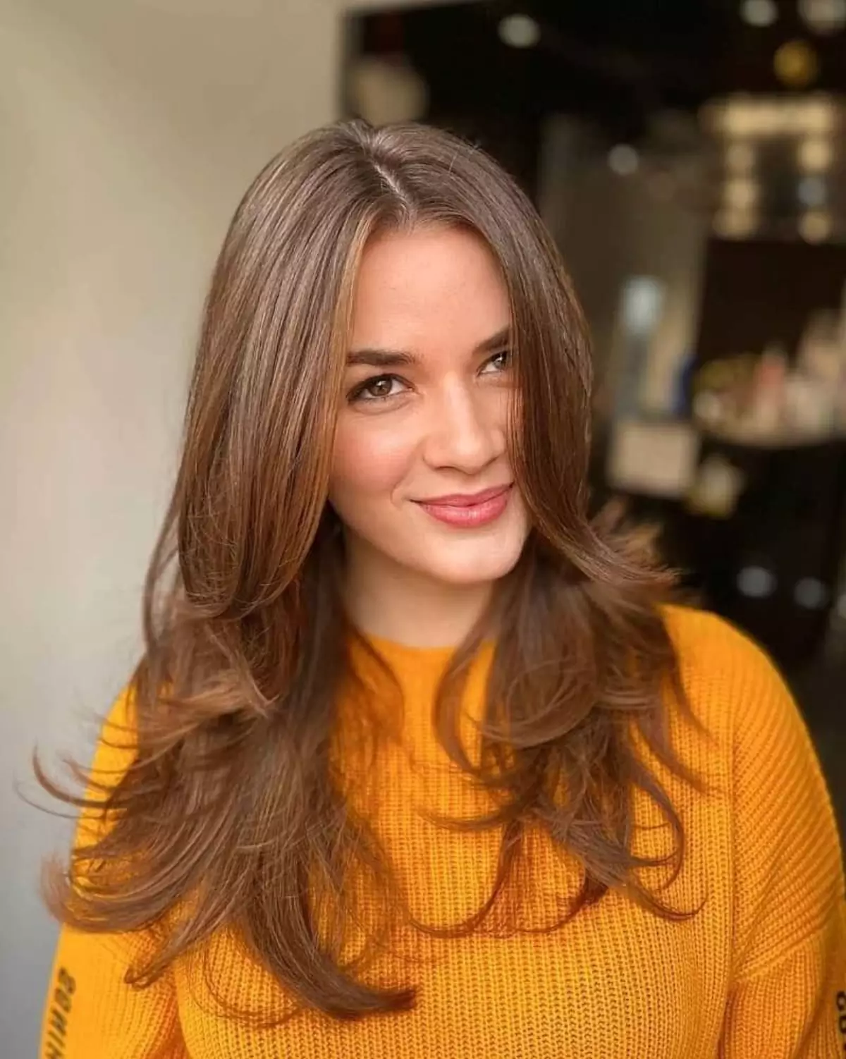 french layer haircut bisa menambah volume rambut