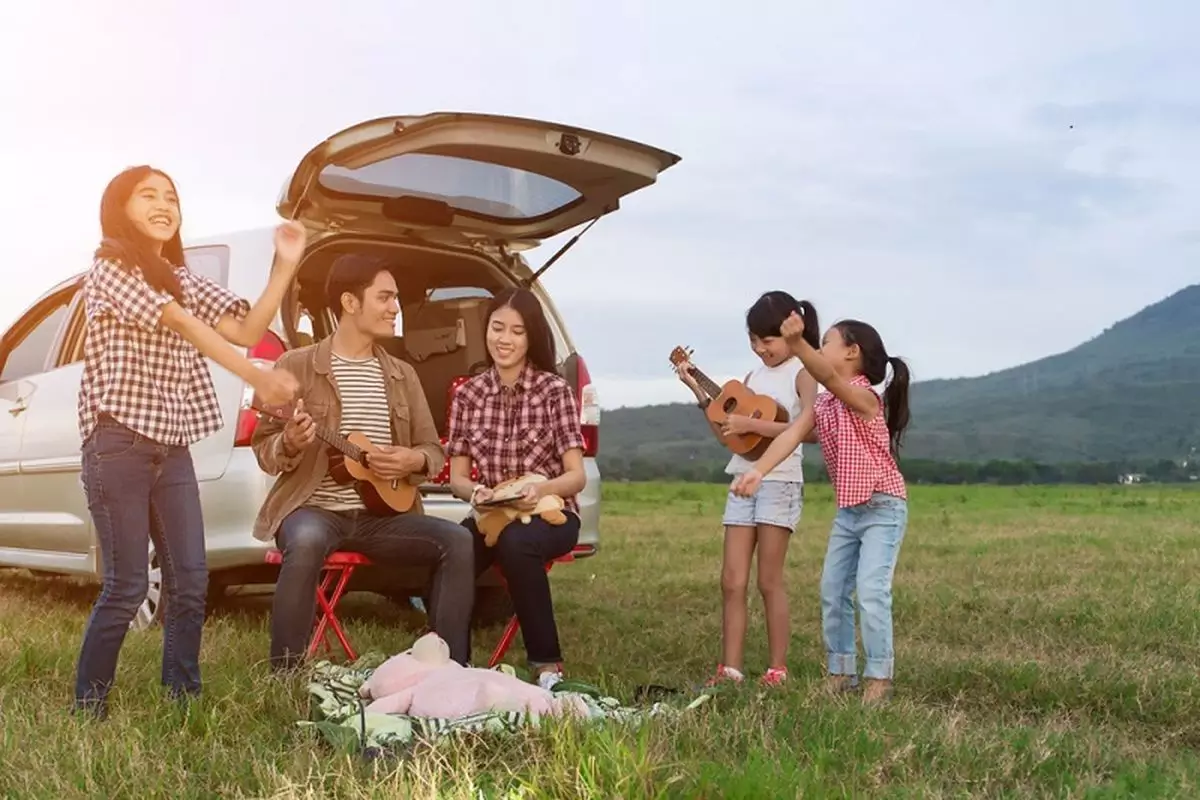 pilihlah aktivitas yang menarik dengan anak saat di pegunungan