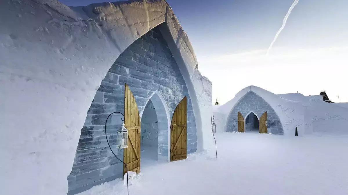 Hotel de Glace - Quebec, Kanada Hotel de Glace - Quebec, Kanada