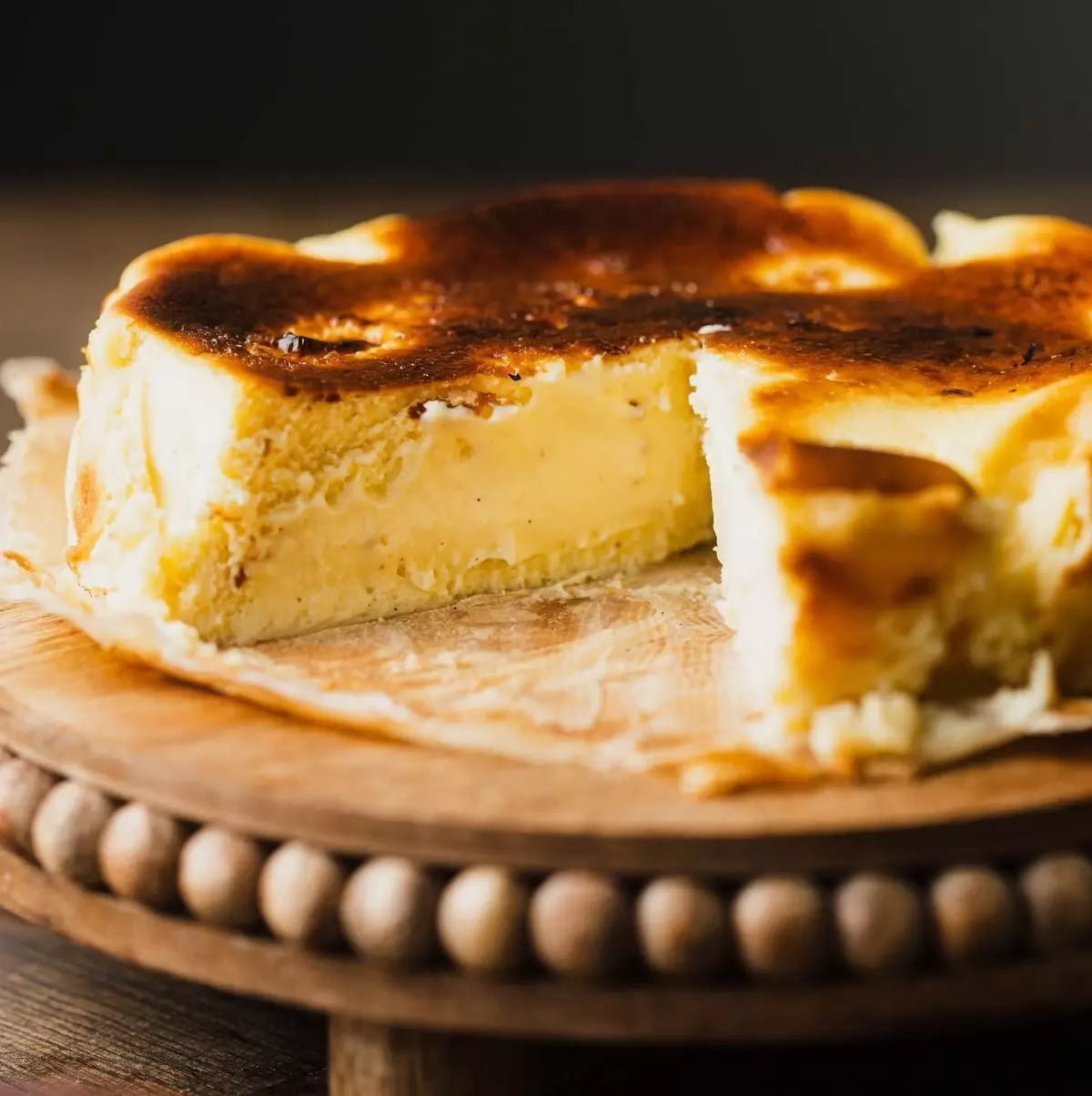 burnt-cheesecake burnt-cheesecake