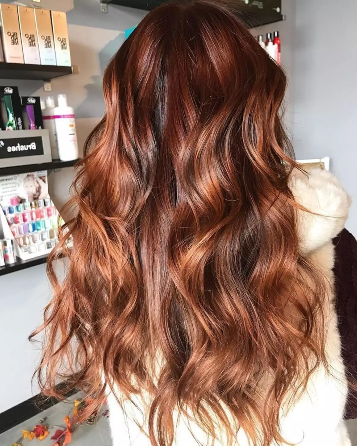 warna rambut Rich Brunette