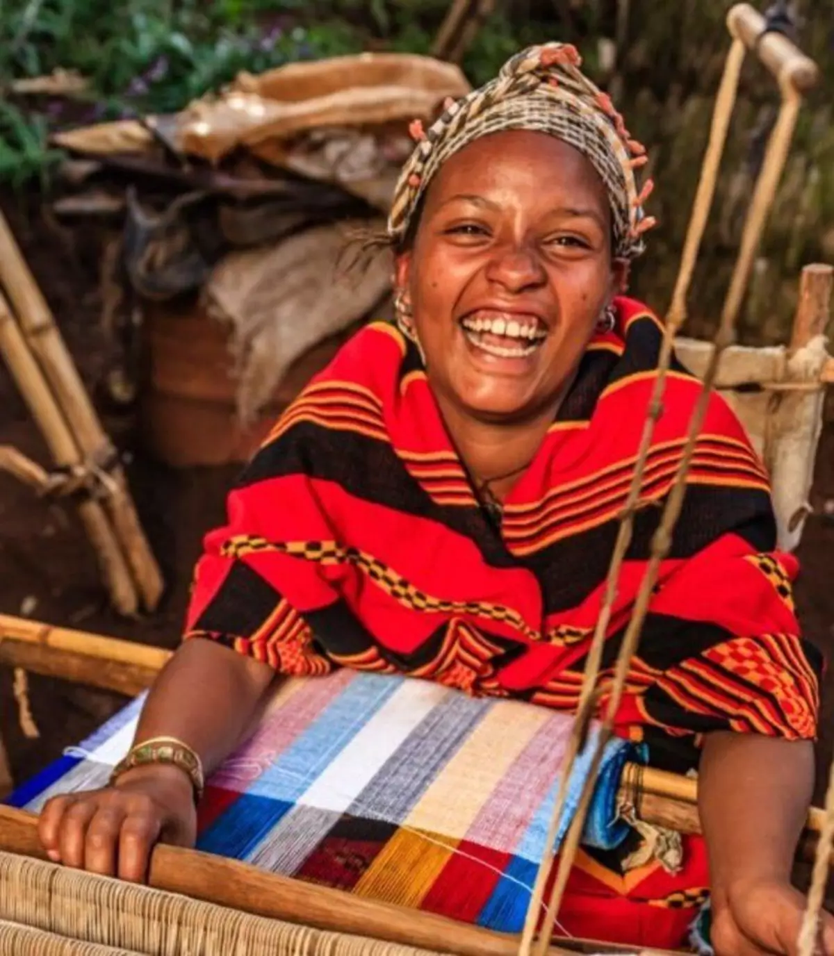 Tenunan Warna Warni Ethiopia dari Afrika