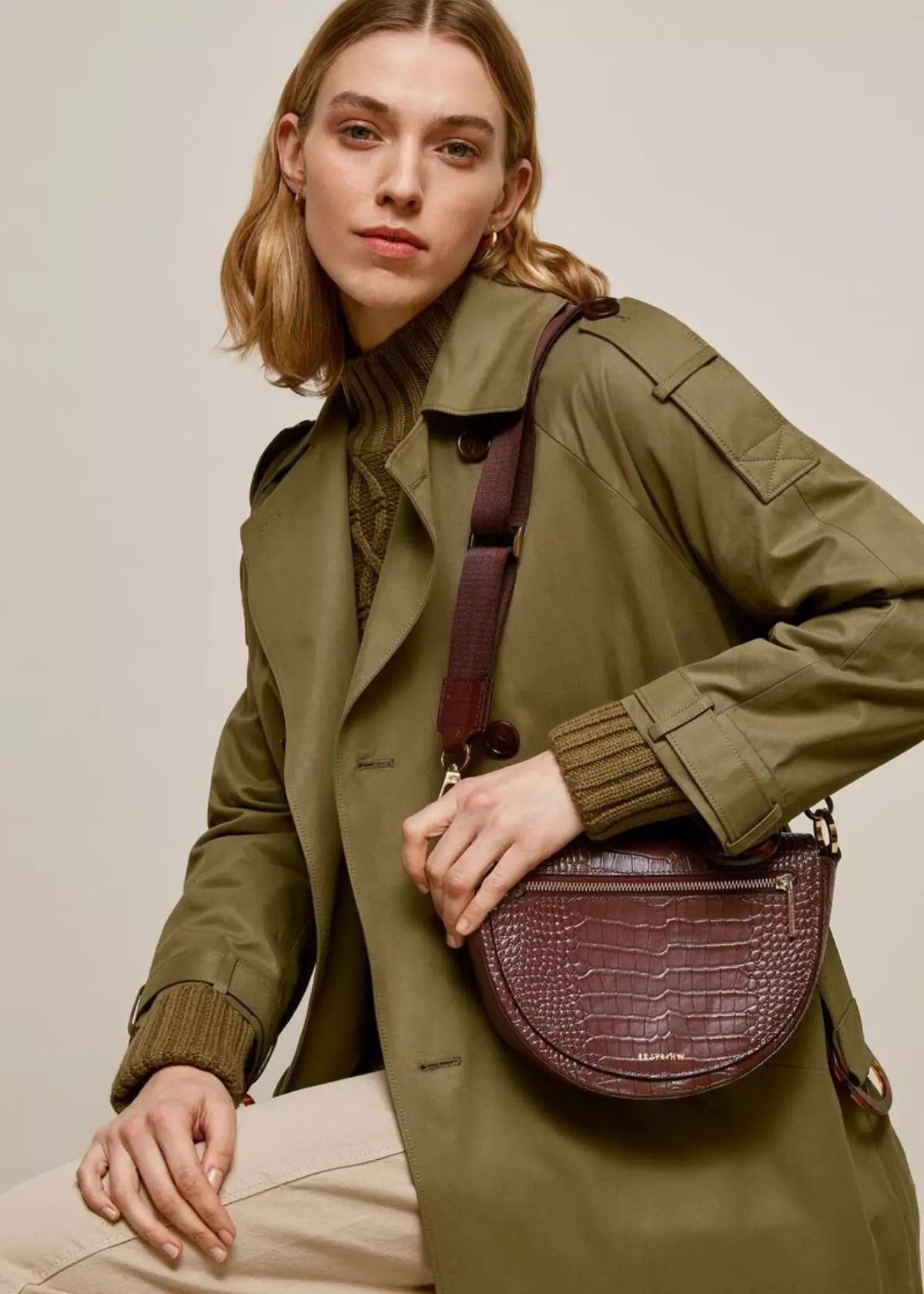 Half Moon Leather Bag Half Moon Leather Bag