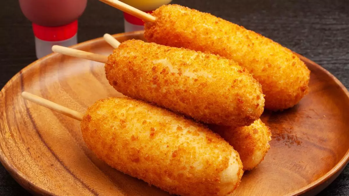 resep Corn dog klasik