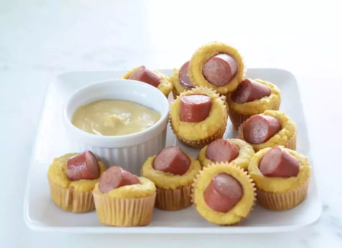 Corn Dog Mini Muffins untuk Camilan Ringan