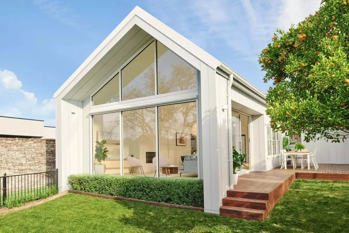 Rumah Modern Memanfaatkan Material Modern Mewah dan Desain Terbuka Rumah Modern Memanfaatkan Material Modern Mewah dan Desain Terbuka