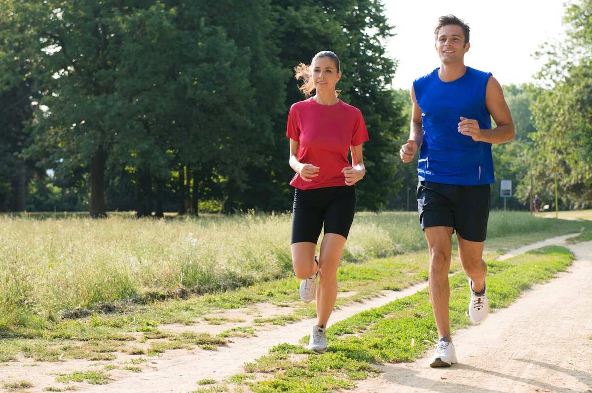 jogging