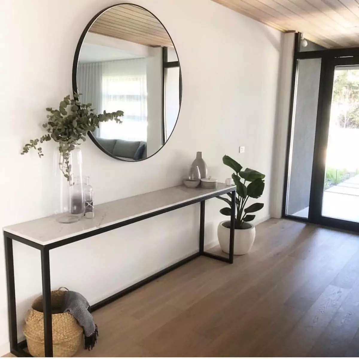 Cermin Dinding Kayu Cermin Dinding Kayu