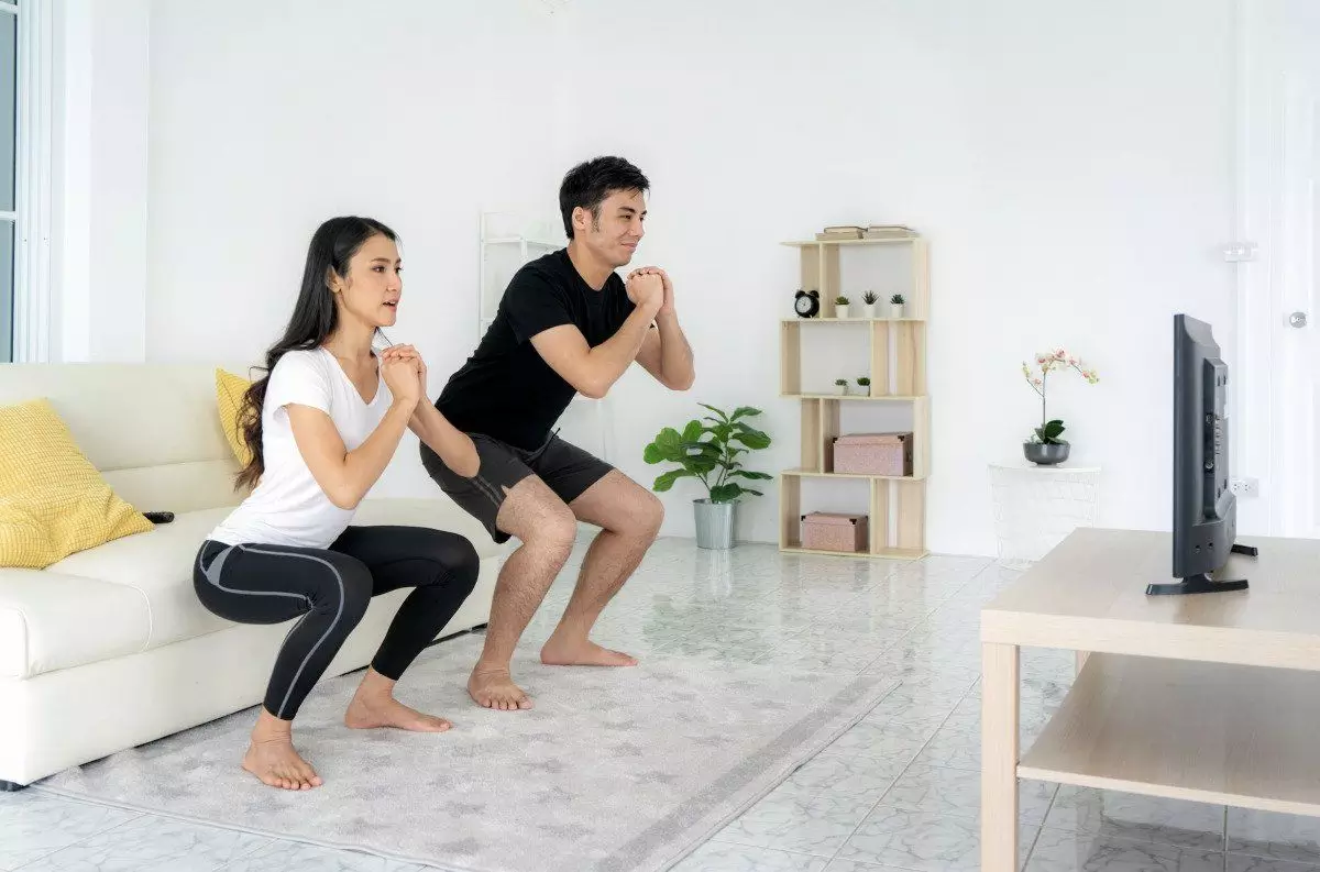 squat dengan pasangan