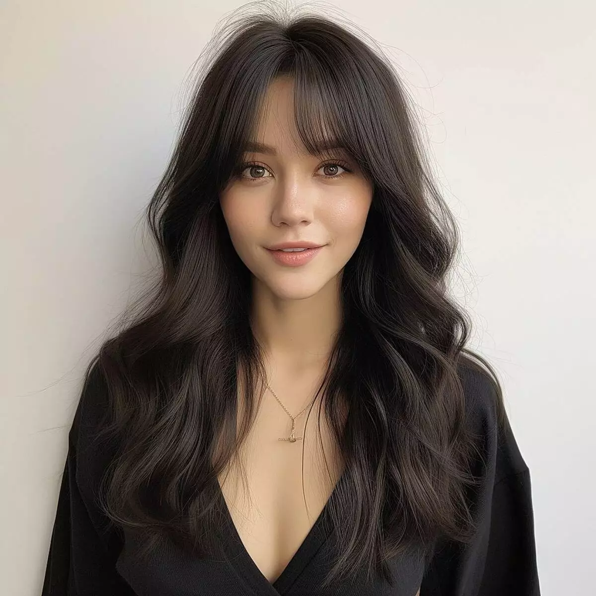 Hush Cut dengan Face Framing Hush Cut dengan Face Framing