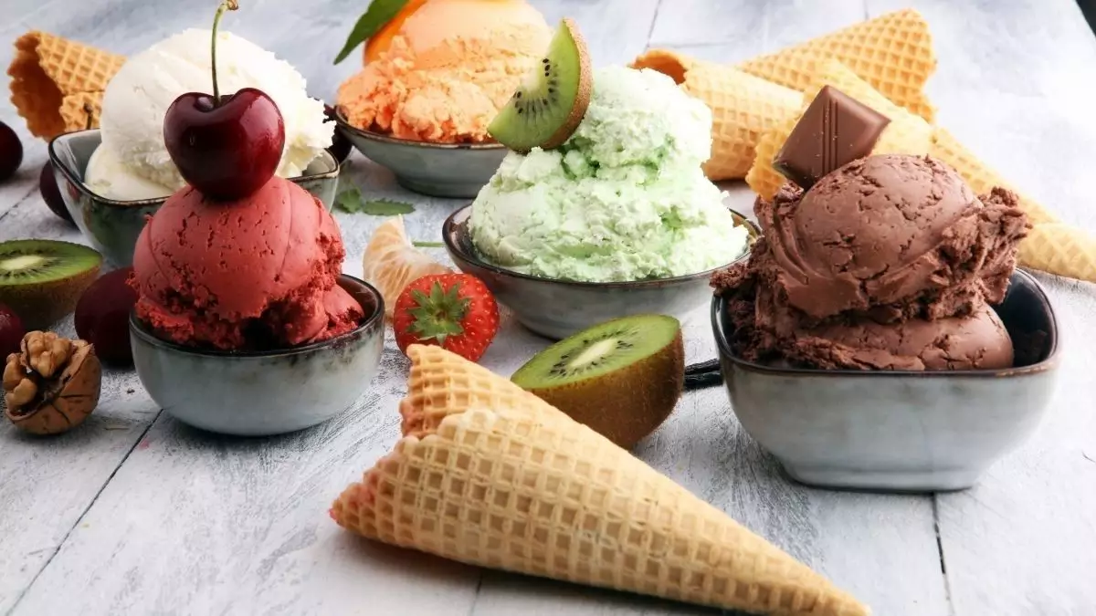 es krim di musim panas