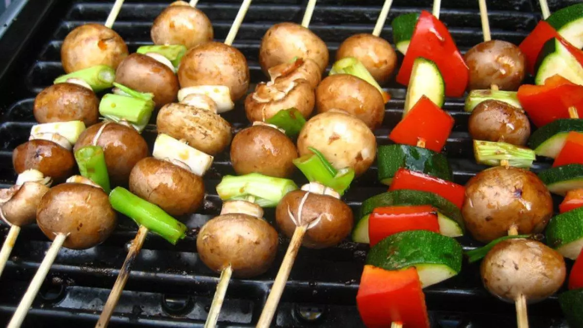 Barbeque Jamur