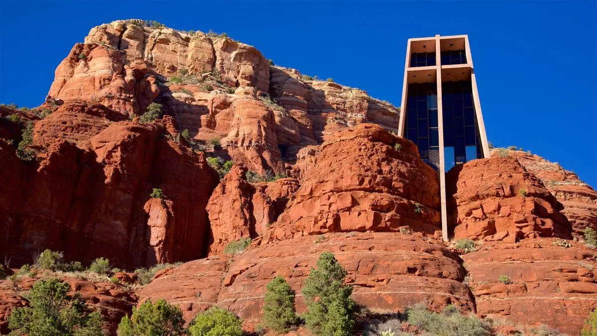 Chapel of the Holy Cross, Sedona, Arizona, Amerika Serikat Chapel of the Holy Cross, Sedona, Arizona, Amerika Serikat