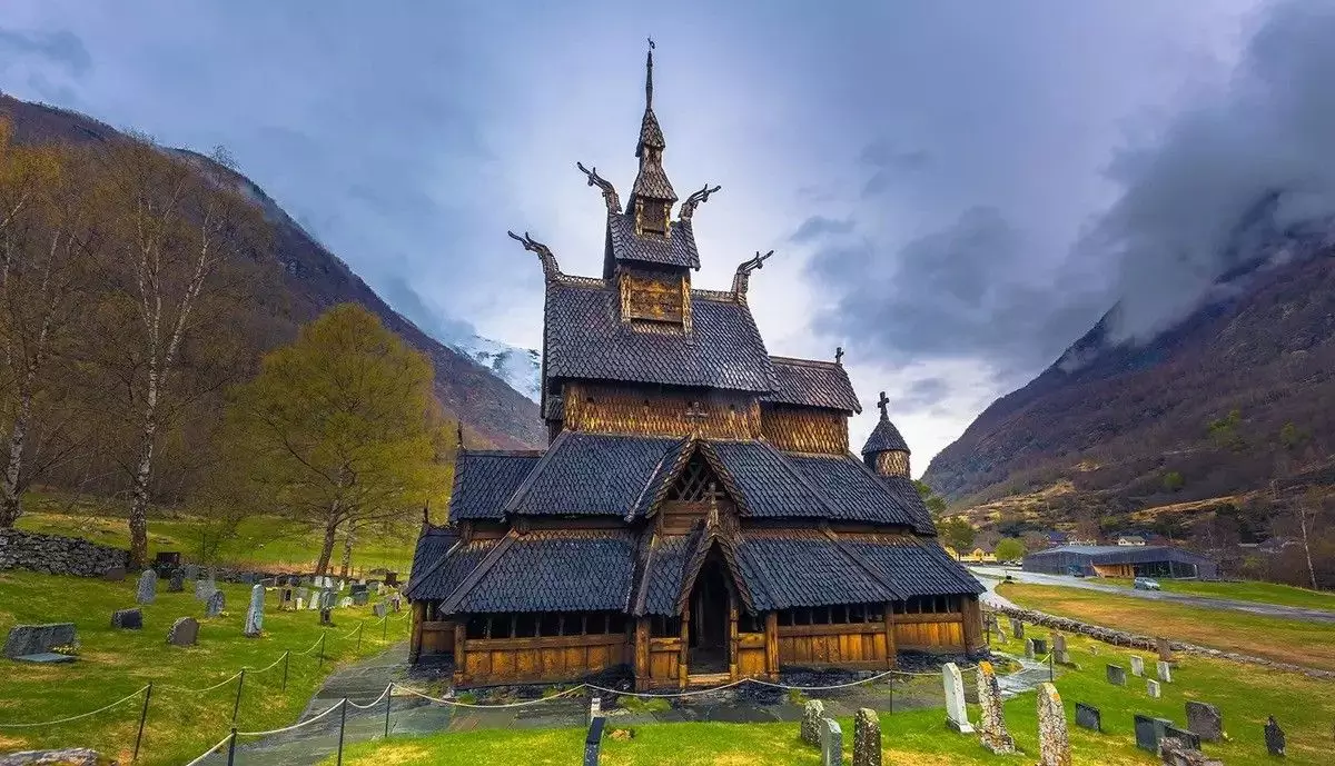 Borgund Stave Church, Borgund, Norwegia Borgund Stave Church, Borgund, Norwegia