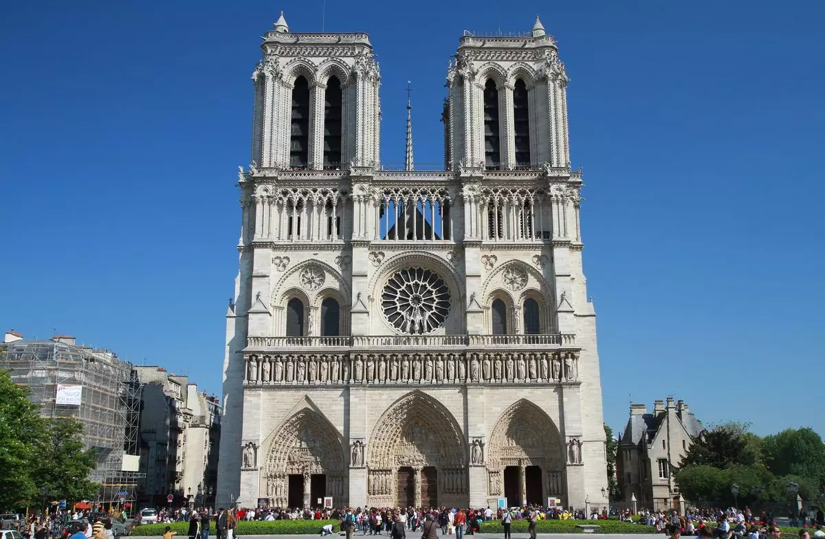 Notre Dame de Paris, Paris, Perancis Notre Dame de Paris, Paris, Perancis