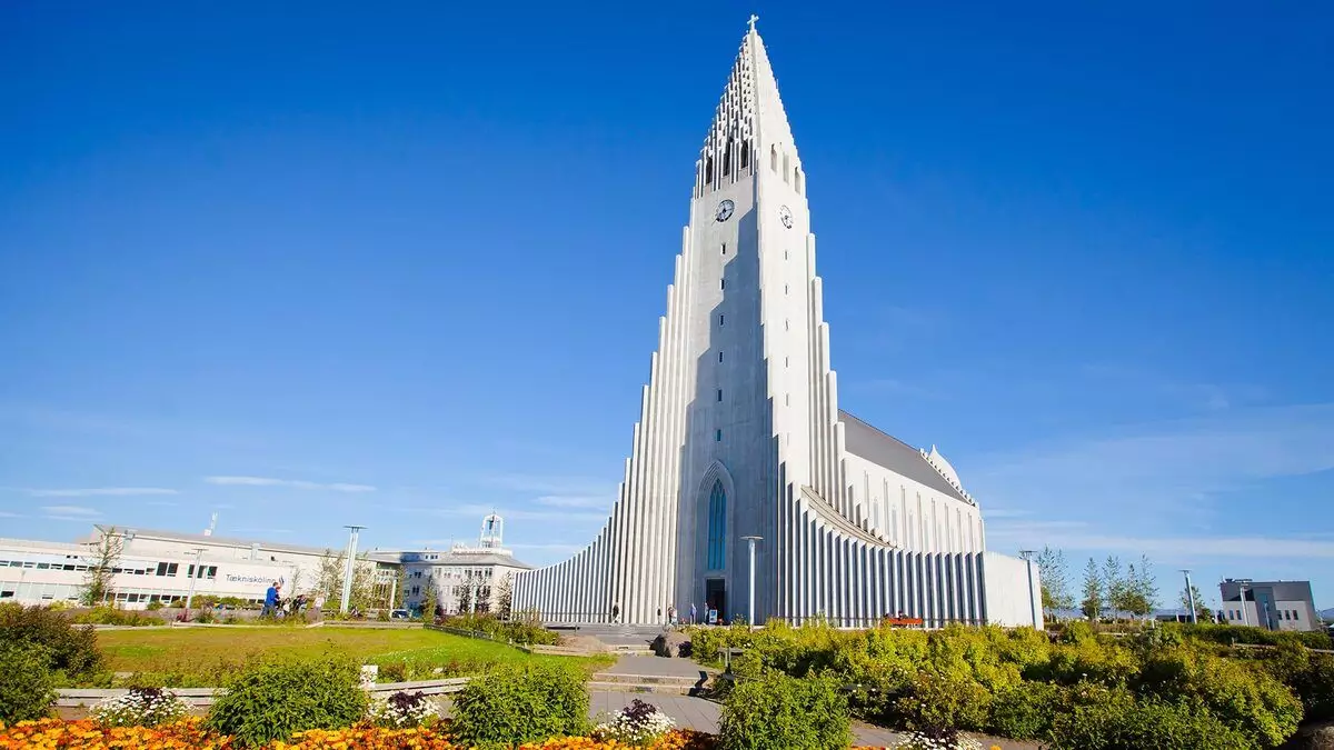 Hallgrimskirkja, Reykjavik, Islandia Hallgrimskirkja, Reykjavik, Islandia