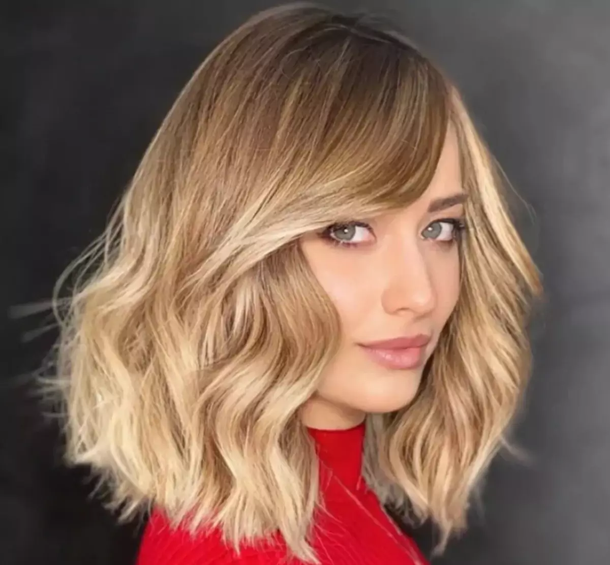 Model Rambut Wavy Lob Model Rambut Wavy Lob