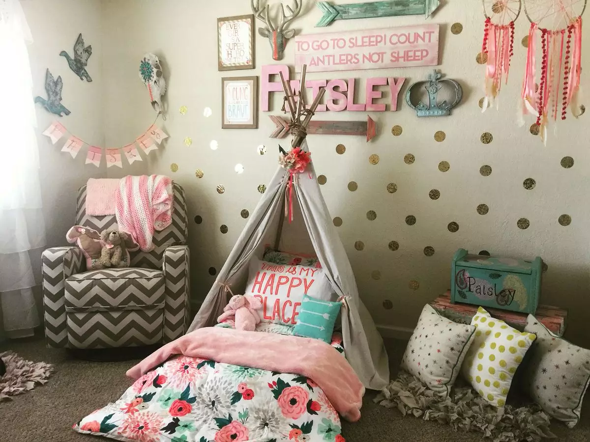 Kamar tidur minimalis dengan tempat bermain kreatif Kamar tidur minimalis dengan tempat bermain kreatif
