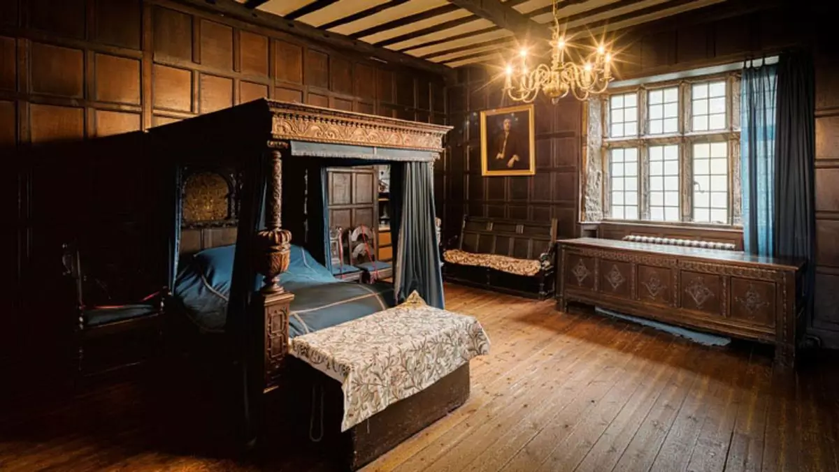 Kamar Tidur Minimalis Tema Klasik Inggris