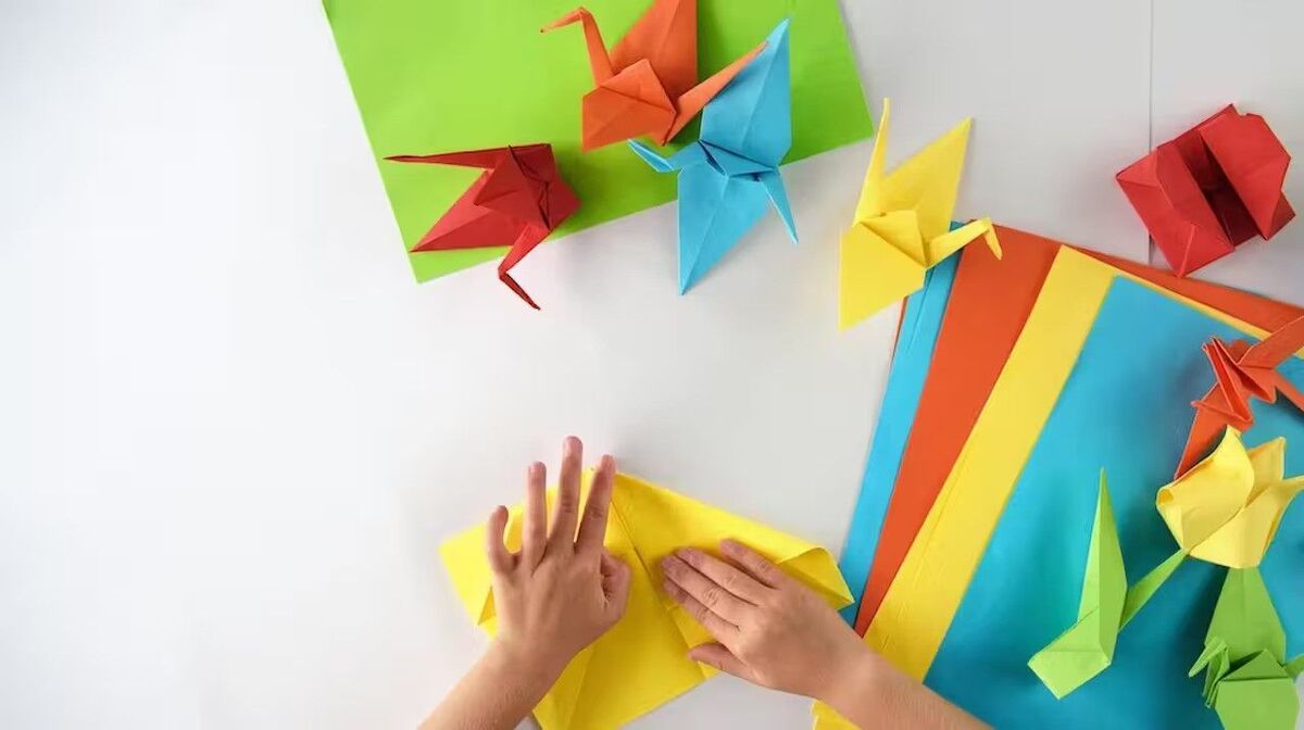Lipat Kertas Origami Sesuai Tutorial