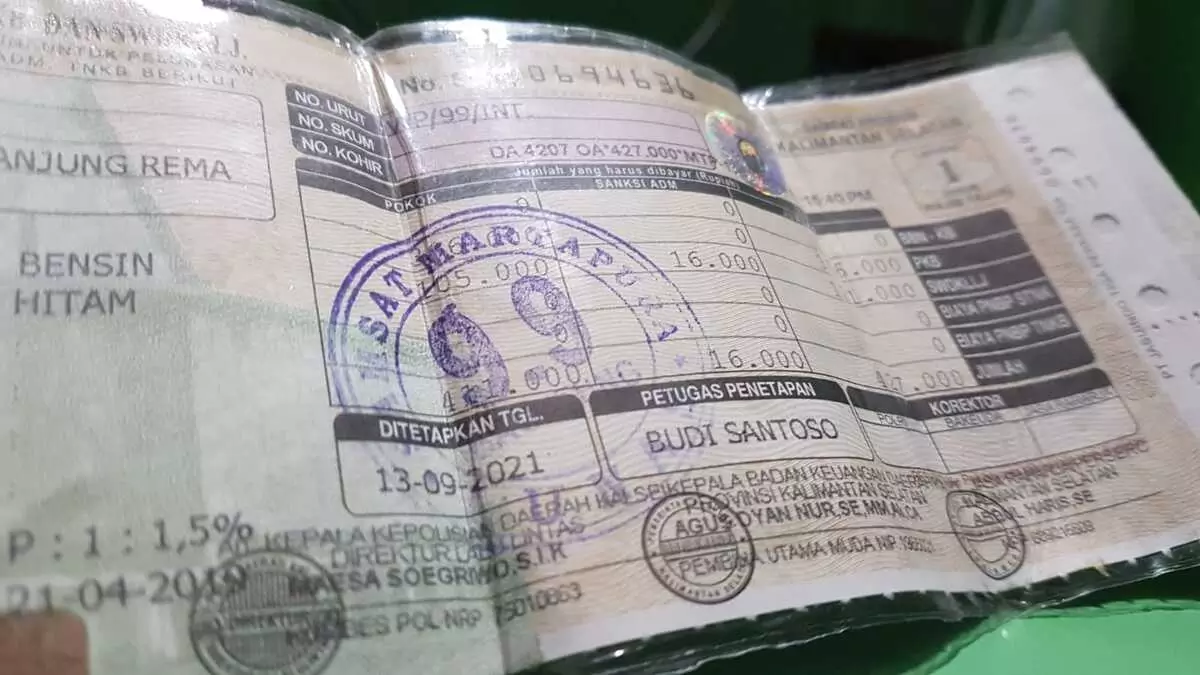 Biaya Memperpanjang STNK Tahun 2024 Biaya Memperpanjang STNK Tahun 2024