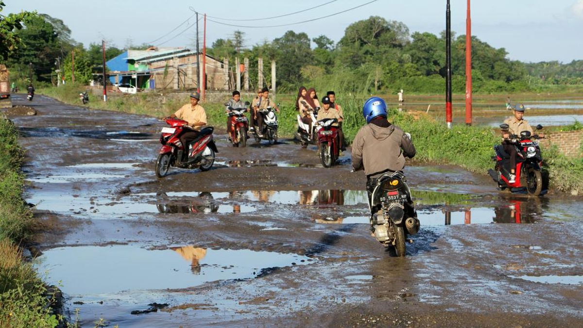 Menghindari Genangan Air Menghindari Genangan Air