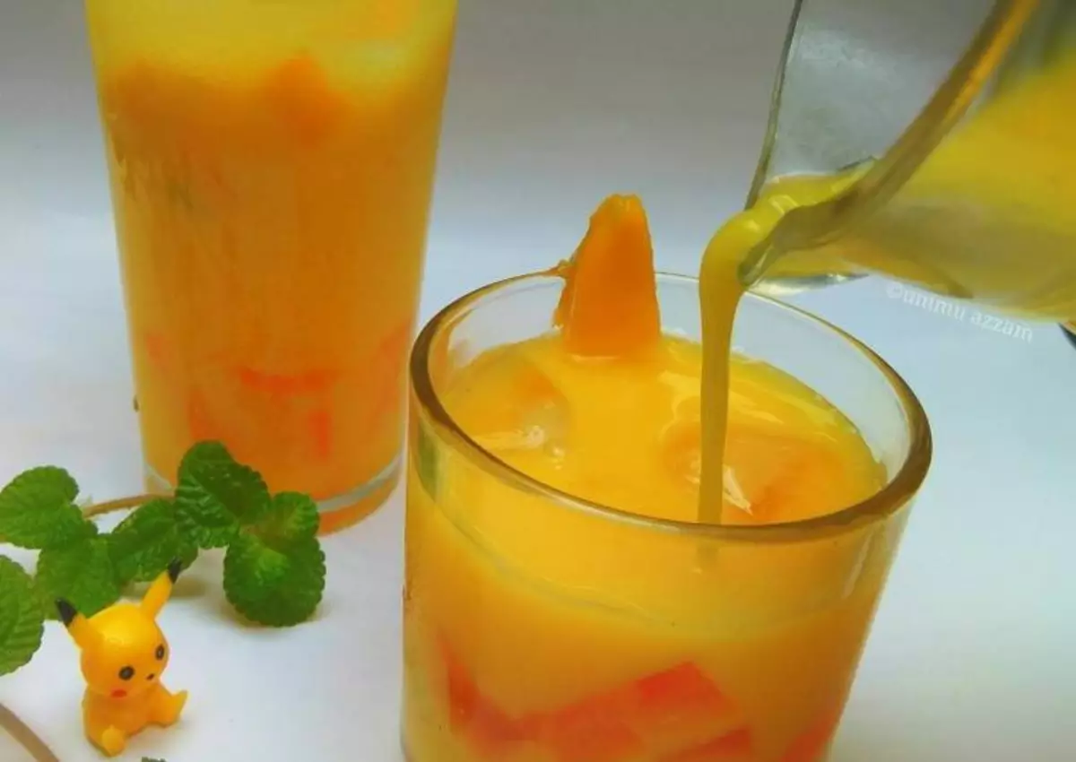 Es jelly mangga Es jelly mangga