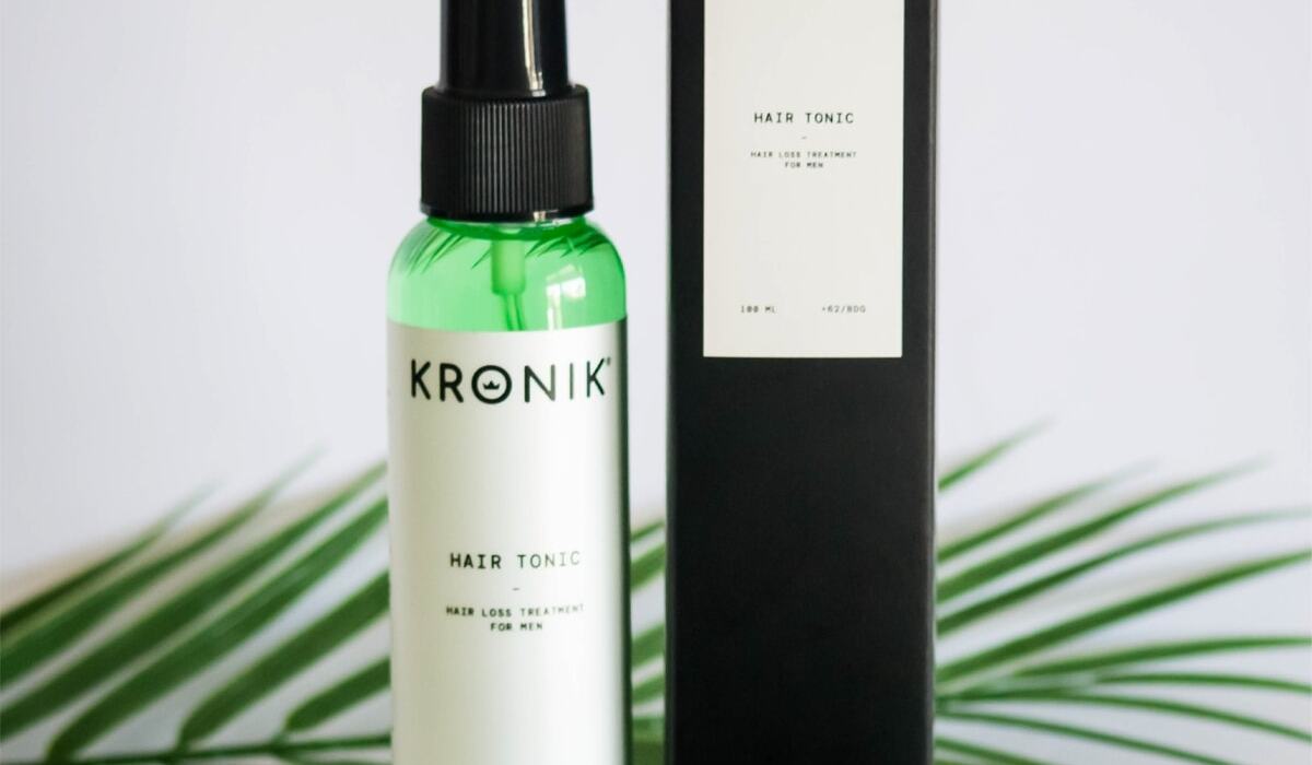Menggunakan hairtonic