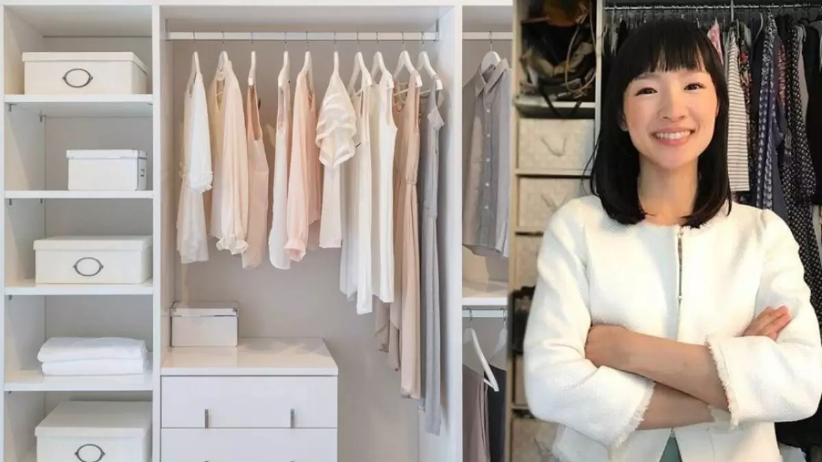 Konmari adalah seni merapikan barang