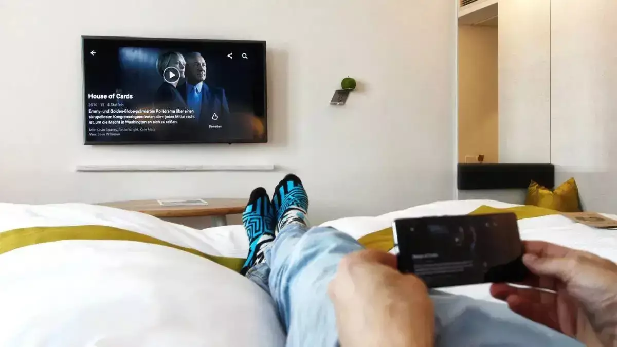 AirPlay pada TV Kamar Hotel AirPlay pada TV Kamar Hotel