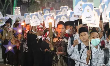 Keseruan Takbir Keliling di Bulan Ramadhan